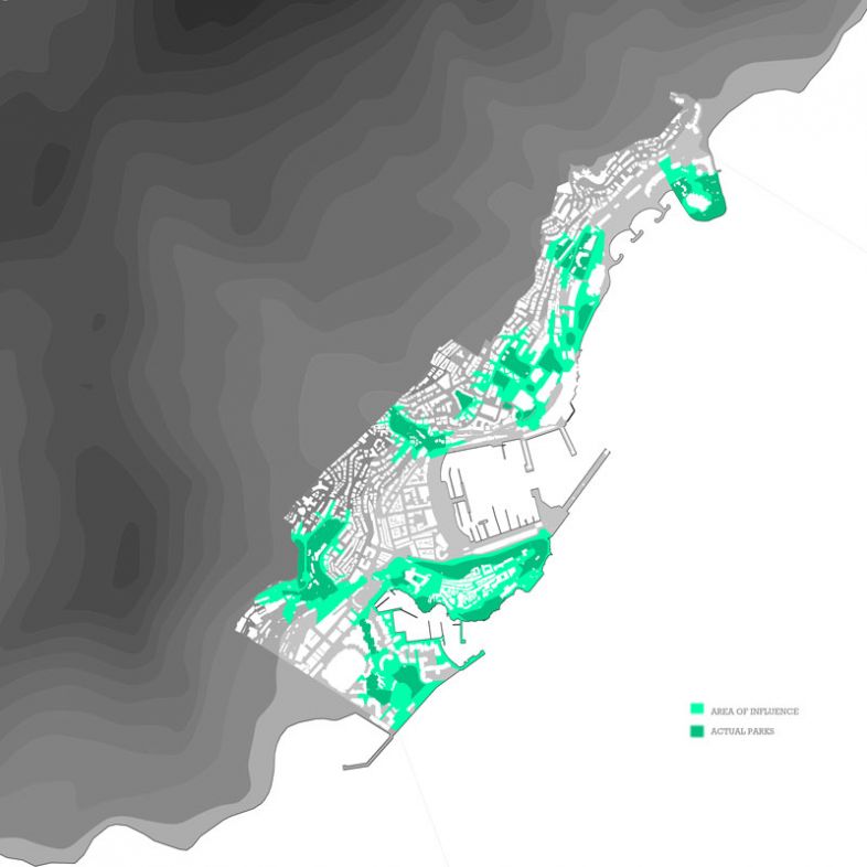 Analyses of Monaco - Water and Greenery - by Ana Amunarriz