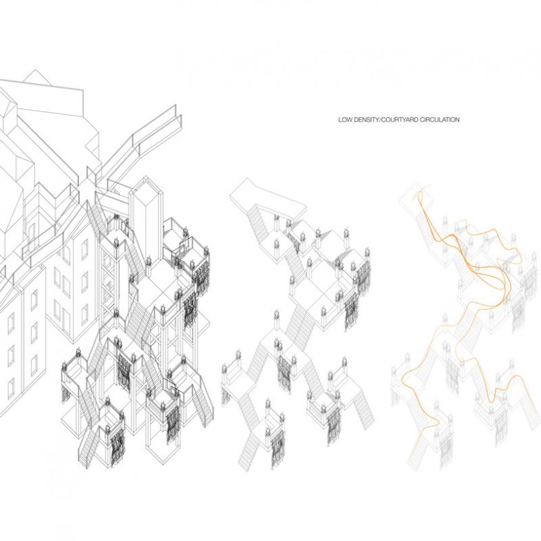 Street Reactivation by densification - a project by Nevin Ounpuu-Adams